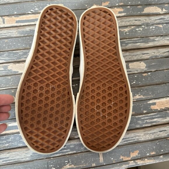 Vans Asher Dark Floral Womens Shoes Size 7.5 Slip-On Black Pink Skate - Picture 8 of 10